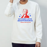 Bitches love independence Thomas Jefferson 1776 shirt
