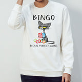 Black Cat Bingo Because Murder Is Wrong Shirts