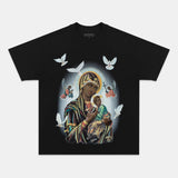 BLACK MADONNA AND CHILD TEE Style001
