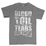 Blood Toil Tears & Sweat Men's T-shirt Style001
