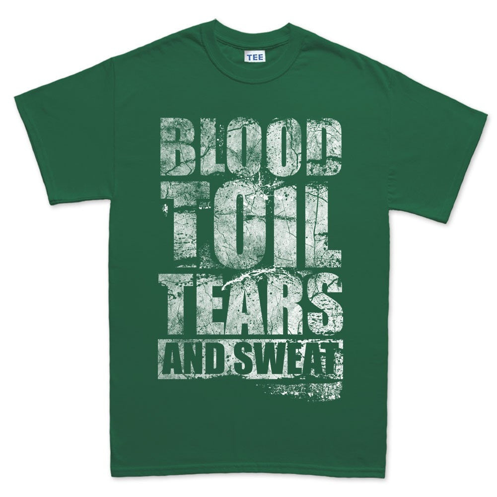 Blood Toil Tears & Sweat Men's T-shirt Style001