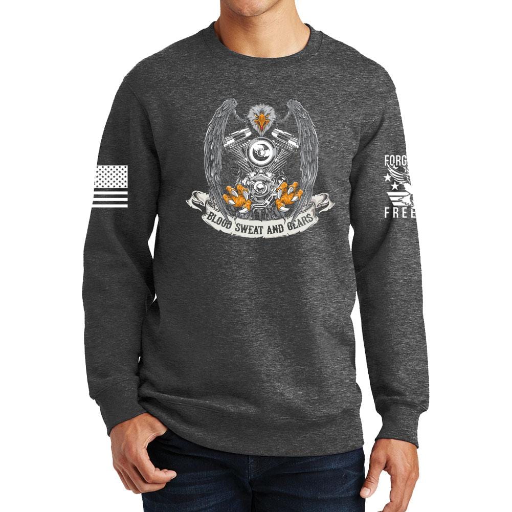 Blood Sweat and Gears Sweatshirt Style001