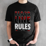 Bloodline Line Rules WrestleMania shirts