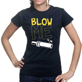 Blow Me Duck Hunter Ladies T-shirt Style001