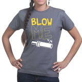 Blow Me Duck Hunter Ladies T-shirt Style001
