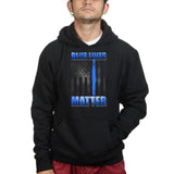 Unisex Blue Lives Matter Hoodie Style001