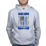 Unisex Blue Lives Matter Hoodie Style001