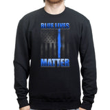 Unisex Blue Lives Matter Sweatshirt Style001