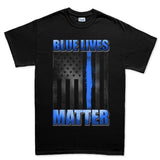 Men's Blue Lives Matter T-shirt Style001