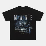 BLUE METAL TEE Style001