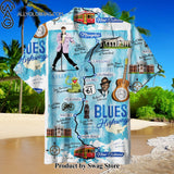 Blues Highway Memphis to New Orleans The Guest House at Graceland Gender Neutral Hawaiian Shirt