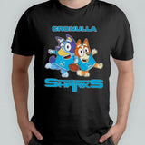 Bluey Cronulla Sharks Shirt