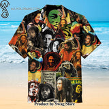 Bob Marley Eco-Conscious Hawaiian Shirt