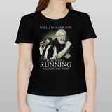 Bob Seger And The Silver Bullet Well Iâ€™m Older Now But Iâ€™m Still Running Against The Wind Signature T-shirt