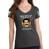 Ladies You Will Never Get This V-Neck T-shirt Style001
