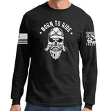 Born to Ride Long Sleeve T-shirt Style001