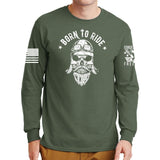 Born to Ride Long Sleeve T-shirt Style001