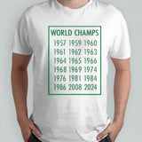 Boston Basketball 18-time World Champions Shirt