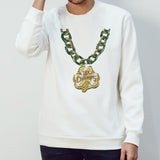 Boston Basketball 2024 Champions Shamrock Chain T-Shirt