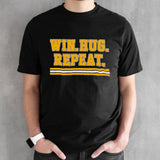 Boston Bruins hockey Win Hug Repeat shirts
