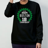 Boston Celtics 18th Championship 18 Clovers Rings Shirt
