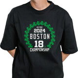 Boston Celtics 18th Championship 18 Clovers Rings Shirt