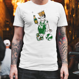 Boston Celtics 18x Boston Basketball Champions Leprechaun T-Shirt