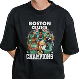 Boston Celtics 2024 NBA Champions 18 Times Team Portrait Shirt