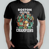 Boston Celtics 2024 NBA Champions 18 Times Team Portrait Shirt
