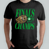 Boston Celtics 2024 NBA Finals Champions Ball Screen Ring T shirt