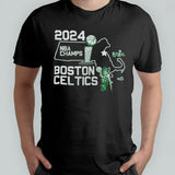 Boston Celtics 2024 NBA Finals Champions City State T-Shirt