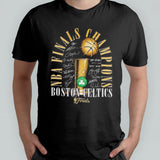Boston Celtics 2024 NBA Finals Champions Fade Away Jumper Roster Signature Shirt