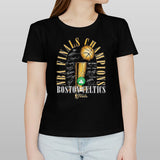 Boston Celtics 2024 NBA Finals Champions Fade Away Jumper Roster Signature Shirt