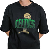 Boston Celtics 2024 NBA Finals Champions Fadeaway Retro Wash Shirt