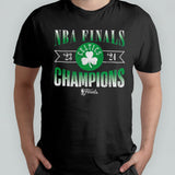 Boston Celtics 2024 NBA Finals Champions Full Court Pressure Retro T-shirt