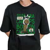 Boston Celtics 2024 NBA Finals Champions King of the Court Comfy Tri-Blend Shirt