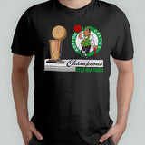 Boston Celtics 2024 NBA Finals Champions Trophy Cup Shirt