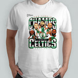 Boston Celtics 2024 NBA Finals Champions caricature shirt