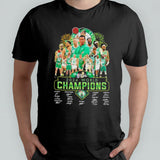 Boston Celtics 2024 NBA World Champions Signatures M shirt