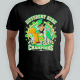 Boston Celtics Different Here 2024 NBA World Champions Signatures shirt