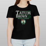 Boston Celtics Tatum Brown â€™24 NBA Finals Champions Shirt