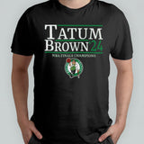 Boston Celtics Tatum Brown â€™24 NBA Finals Champions Shirt