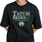 Boston Celtics Tatum Brown â€™24 NBA Finals Champions Shirt