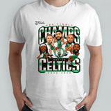 Boston Celtics Team Caricature 2024 NBA Finals Champions shirt