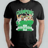 Boston Celtics World Champions Banner 18 Duckboat Shirt