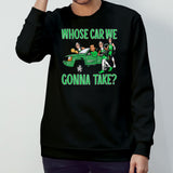 Boston Celtics whose car we gonna take shirt