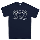 Boston Massacre Coffins Mens T-shirt Style001
