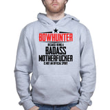 Bowhunter Badass Hoodie Style001