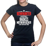 Bowhunter Badass Ladies T-shirt Style001