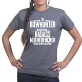 Bowhunter Badass Ladies T-shirt Style001